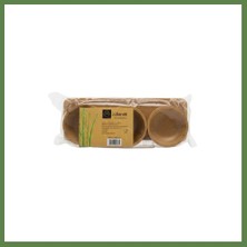 Bezos 3'li Altlıklı Bambu Mini Sunumluk HB006