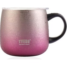 Gy Atelier Napoli Mug Vakumlu Paslanmaz Çift Duvarlı Termal Kapaklı 355ML (Mor)