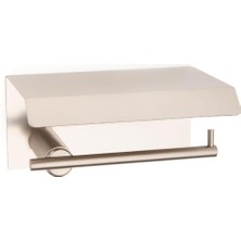 Gy Atelier Pro-Tech Kapaklı Tuvalet Kağıtlığı Saten Renk 85X118X170 mm