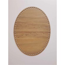 Örgü Plakası Elips 40X20 Keçe