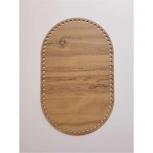 Örgü Taban Plakası Oval 30X18 Keçe