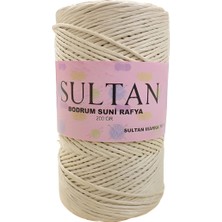 Bodrum Suni Raffia Rafya El Örgü Ipi 200 gr