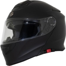 Torc T-28 Çene Açılır Motosiklet Kaskı Mat Siyah