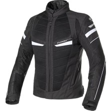 Clover RainJet-2 WP Korumalı Motosiklet Montu Siyah  Beyaz