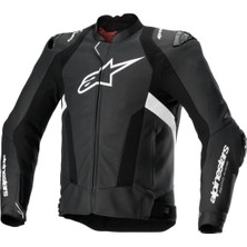 Alpinestars Missile V3 Airflow Deri Korumalı Motosiklet Montu Siyah  Beyaz