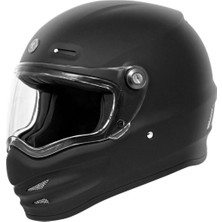 Torc T-9 Kapalı Motosiklet Kaskı Mat Siyah