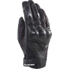 Clover Raptor-3 Korumalı Motosiklet Eldiveni Siyah