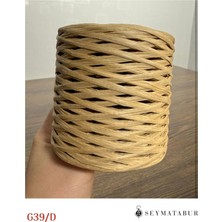 Raffia Ip 180–200 gr |, Şapka ve Örgü Ipi | Doğal Görünümlü Rafya Ip