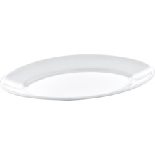 Tr Melamin Otel Serisi L701 6'li Oval Kayık Tabak No:2