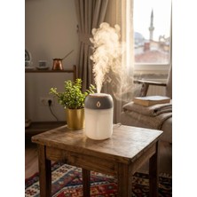 Gy Atelier 330 ml Ultrasonik Hava Nemlendirici Buhar Makinesi - Gri