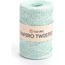 Papiro Twisted 100% Kağıt Raffia El Örgü Ipliği Rafya