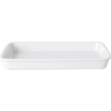 Tr Beyaz Porselen Fırın Kabı, 34 cm