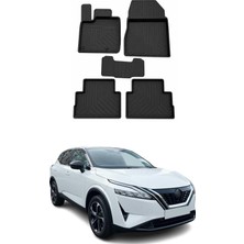 Tr Nissan Qashqai 3 - Diesel - Petrol 2021-2026 Uyumlu 4d Havuzlu Paspas 5 Parça