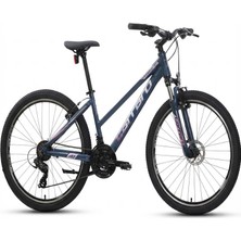 Carraro Force 601 V Fren 21 Vites 26 Jant Dağ Bisikleti Lacivert Pembe Beyaz 43 Kadro
