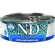 Gy Atelier N&amp;d Ocean Morina &amp; Karides Balkabağı Yavru Kedi Konserve 6X70 gr