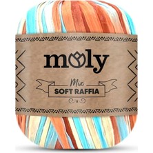 Soft Raffia Mix Ipek Kağıt Supla Runner Batik Rafya Ip 50GR | SRM22