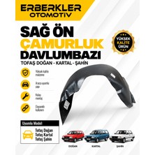 ERBERKLER Doğan Kartal Şahin Sağ Ön Çamurluk Davlumbazı