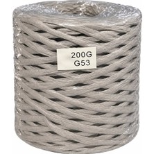 Kağıt Rafya ve Hobi Ipi 200G - G53 - Gri