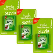 Tr Stevia Tablet Tatlandırıcı 300'LÜK Kutu 3 Paket