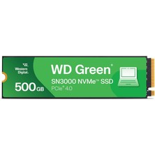 Wd Green SN3000 Nvme Ssd, Pcıe Gen 4, 500GB