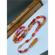 Tr Renkli Plexi Glass Uçak Camı Tesbih Çok Renkli