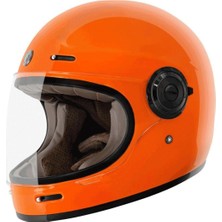 Torc T-1 Newport Kapalı Motosiklet Kaskı Oranj