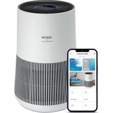 T500 Wifi Hava Temizleyici, Alerjisi Olanlar, Cadr 250 M³/h, 50 ㎡, Hepa Filtreli Hava Temizleyici, Alerji, Toz, Polen, Hayvan Tüyleri, Hava Kalitesi Geri Bildirimi, Alexa Modu