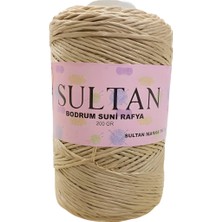 Bodrum Suni Raffia Rafya El Örgü Ipi 200 gr