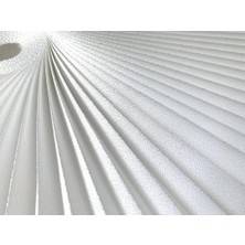 Gy Atelier Pliper Beyaz - Plise Cam Balkon Perdesi Yapışkanlı 3400001 (50 x 140)