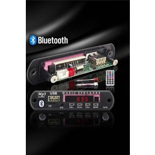 Tr Yeni 2026 Bluetoothlu Araç Oto Teyp Aux USB Sd Mikrofonlu Dönüştürücü Çevirici Mp3 Modül