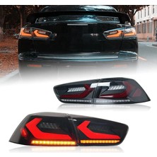 X Power Tuning Mitsubishi Lancer 2009.2016 Uyumlu Camaro Dizayn Füme LED Stop