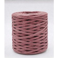 Gül Kurusu Rafya Ip Ipi Raffia Ip Kağıt Ip Supla Ipi 200 Gram Gül Kurusu Renk