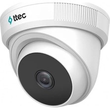 Ttech ATP-2020S/O 2mp 1080P Ahd Dome Güvenlik Kamerası, 2.8mm Sabit Lens, 20 Metre Gece Görüş, Dwdr/2d-Dnr, Osd Menülü
