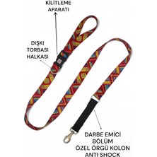 Köpek Gezdirme Tasması, Bağlama Kilitli, Anti Shock Desen 9-Tek Ebat