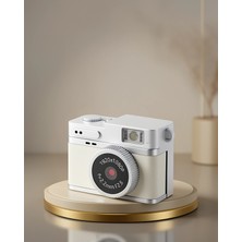 Nemere Mini Kamera Retro Tasarım 128GB Hafıza UCZZZLK027KAMERABEYAZ-2