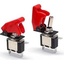 Gy Atelier Robotistan Missile Switch - Kapaklı On-Off Anahtar