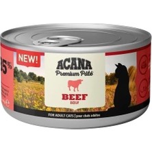 Acana Premium Biftekli Ezme Kedi Konservesi 85 gr