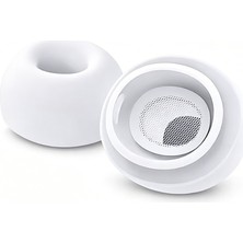 Maks Technology Apple Airpods Pro 3 Kulaklık Ucu Silikon Dökülme Önleyici Yedek Silikon Maks Kulaklık Ucu