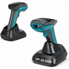 Tr Vp-50 D50BT 2d Wireless Bluetooth El Tipi Barkod Okuyucu