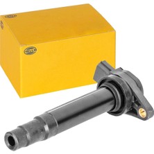 Gy Atelier Hella Ateşleme Bobini - 12V - 3-Kutuplu - Buji Delik Ateşleme Bobini - Vidalanmış Ignition Coil - Nissan Almera (2000-2006), Primera (1999-2002) ile Uyumlu
