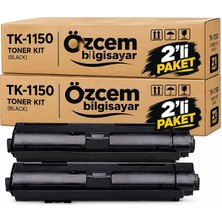 Kyocera TK-1150 (M2135-M2635-P2235) Muadil Siyah Toner (2'li Paket) (7k*2) (Japon Toner)