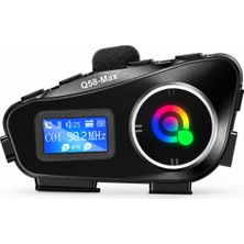 Pukotech Q58-MAX  Intercom Motorcu Bluetooth Kulaklık
