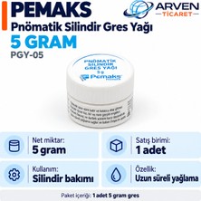 Pemaks 5 Gram (Pgy-05) Pnömatik Silindir Gres Yağı – 1 Adet