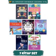 Tübitak Yayınları Fiziğin Gizemi Yeni Başlayanlar Için Fizik Bize Ne Anlatıyor? Gelmiş Geçmiş En Büyük Fizikçiler Şekilli Fizik Sözlüğü Çizgi Bilim Nikola Tesla Çizgi Roman Bilim Fizik Popüler Bilim Kuantum Atom Enerji