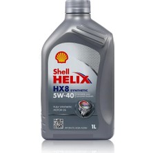Shell Helix Hx8 Synthetic 5W-40 1l Motor Yağı