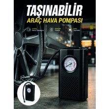 Marsilyan Otomobil Bisiklet ve Motosiklet Için Taşınabilir Lastik Hava Pompası