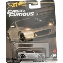 Hot Wheels Premium Fast & Furious Nissan 370Z - Hızlı ve Öfkeli 1/64 Diecast Model Araba