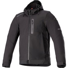 Alpinestars Neo Wp Kapüşonlu Korumalı Motosiklet Montu Siyah