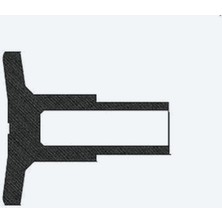 Kastaş K25 Piston Keçesi 125X20X30