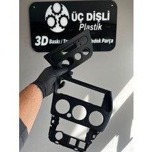 Peugeout 306 Orta Konsol Siyah 3D Baskı